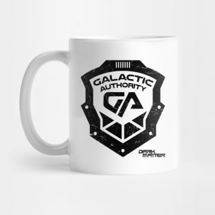 Dark Matter - Galactic Authority Shield Mug